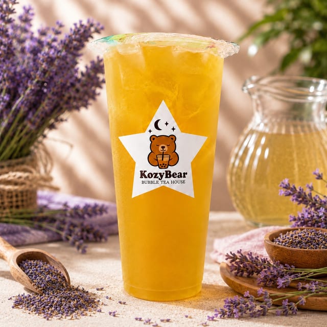 Lavender Green Tea.