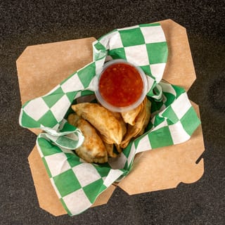 Fried Chicken Dumplings