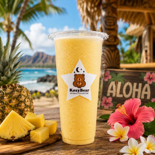 Pineapple Smoothie.