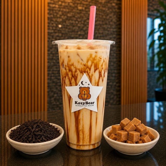 Kozy Bear Milk Tea.