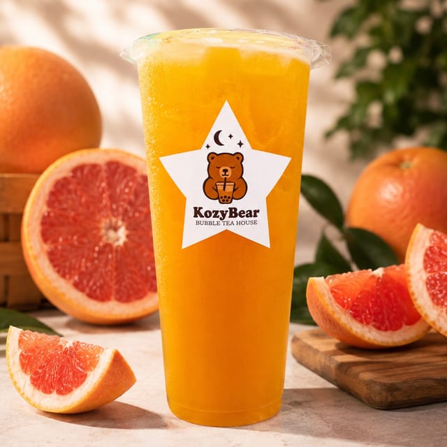 Kozy Grapefruit Green Tea.