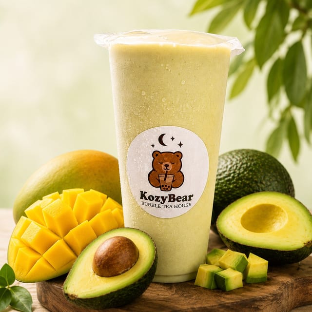 Mango Avocado Smoothie.